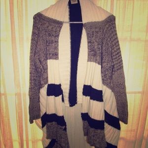 Hold Tide, Open Front Sweater, L